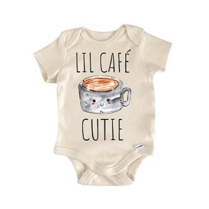 Coffee Latte Beans - Baby Boy Girl Clothes Infant Onesie® Funny Cute Newborn GS1 BBY - 1 of 1