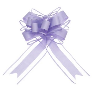 Unique Bargains Wedding Party Extra Large Gift Wrapping Pull Bows Ribbon 10 Pcs - 1 of 4