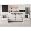 Belffin U-Shaped 6-Seater Chenille Sectional - Modular Sofa with Storage Ottoman & Convertible Design - 4 of 4