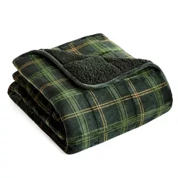 48" x 72" Printed Velvet to Sherpa 12lbs Weighted Throw Blanket - Rejuve