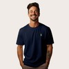 Dalix Robot (Glow in the Dark) Embroidered Relaxed Heavy Soft Cotton T Shirt Mens - 3 of 4