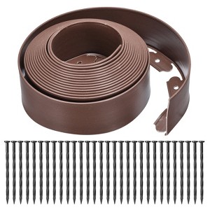 Unique Bargains Flexible Durable Maintenance-Free DIY Landscape Edging 1 Pc - 1 of 4
