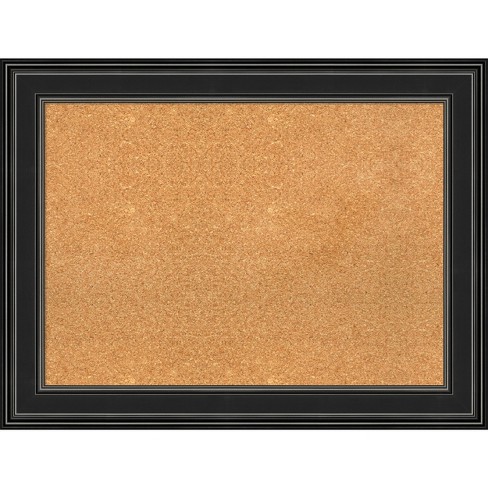 36x48 Designer Frame Shadow Box Display Case + Cork Board 1-Inch