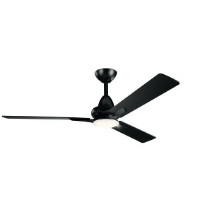 Kichler Lighting Kosmus 1 - Light Ceiling Fan in  Black - 1 of 4