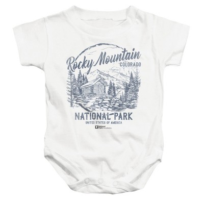 Baby National Park Foundation  Rocky Mountain National Park Vintage Infant Bodysuit