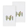 Linum Home Textiles 100% Turkish Cotton MILA Embellished Towel Set - 2 of 3