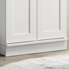 Evelyn 23" White Sleek Storage Cabinet with Framed Panel Design - 4 of 4