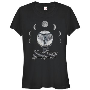 Juniors Womens Marvel Moon Knight Lunar Cycle T-Shirt - 1 of 3