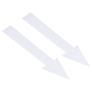 Unique Bargains Self Adhesive Waterproof PVC Labels Removable Arrow Sticker - 1 of 4