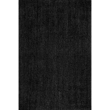 Clearance & Discount Rugs ASTD 0275 Black - Charcoal & Multi Hand Knotted  Rug
