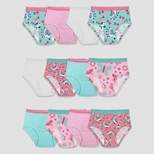 Fruit of the Loom Toddler Girls' 12pk Briefs - Colors Vary