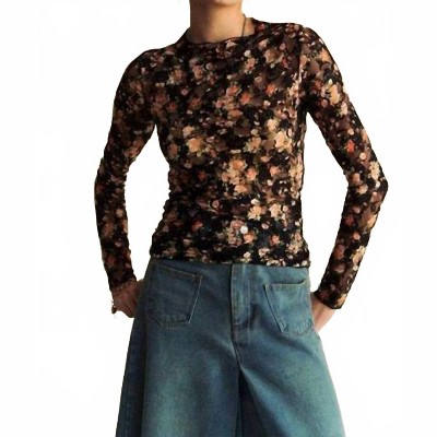 Women's Mesh Long Sleeve Layering Top - DAVI & DANI S