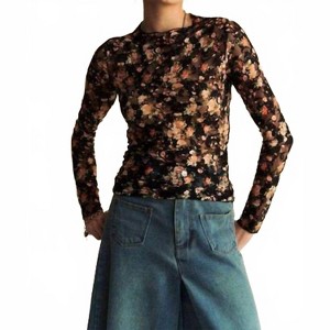 Women's Mesh Long Sleeve Layering Top - DAVI & DANI S - 1 of 4