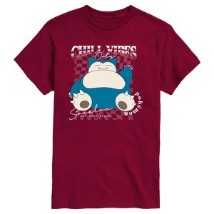 Men's - Pokémon - Snorlax Chill Vibes Short Sleeve Graphic T-Shirt - 1 of 2