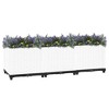 vidaXL Raised Bed 47.2"x15.7"x15" Polypropylene - 2 of 4