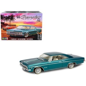 Level 4 Model Kit 1966 Chevrolet Impala SS 396 2-in-1 Kit 1/25 Scale Model by Revell - 1 of 4