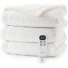 Acekool Heated Blanket Throw with LCD Controller, Dual-Sided Comfort, Fast Heating and Customizable Warmth, Machine Washable Electric Throw,50" x 60" - 2 of 4
