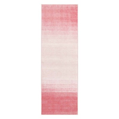 Lahome Abstract Ombre Plush Area Rug – Soft Gradient Accent with Non-Slip Backing