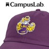 LSU Tiger Dad Cap Adult Dad Cap Purple OS - 4 of 4