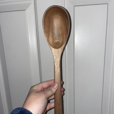 Acacia Wood Solid Spoon Brown - Figmint™ : Target