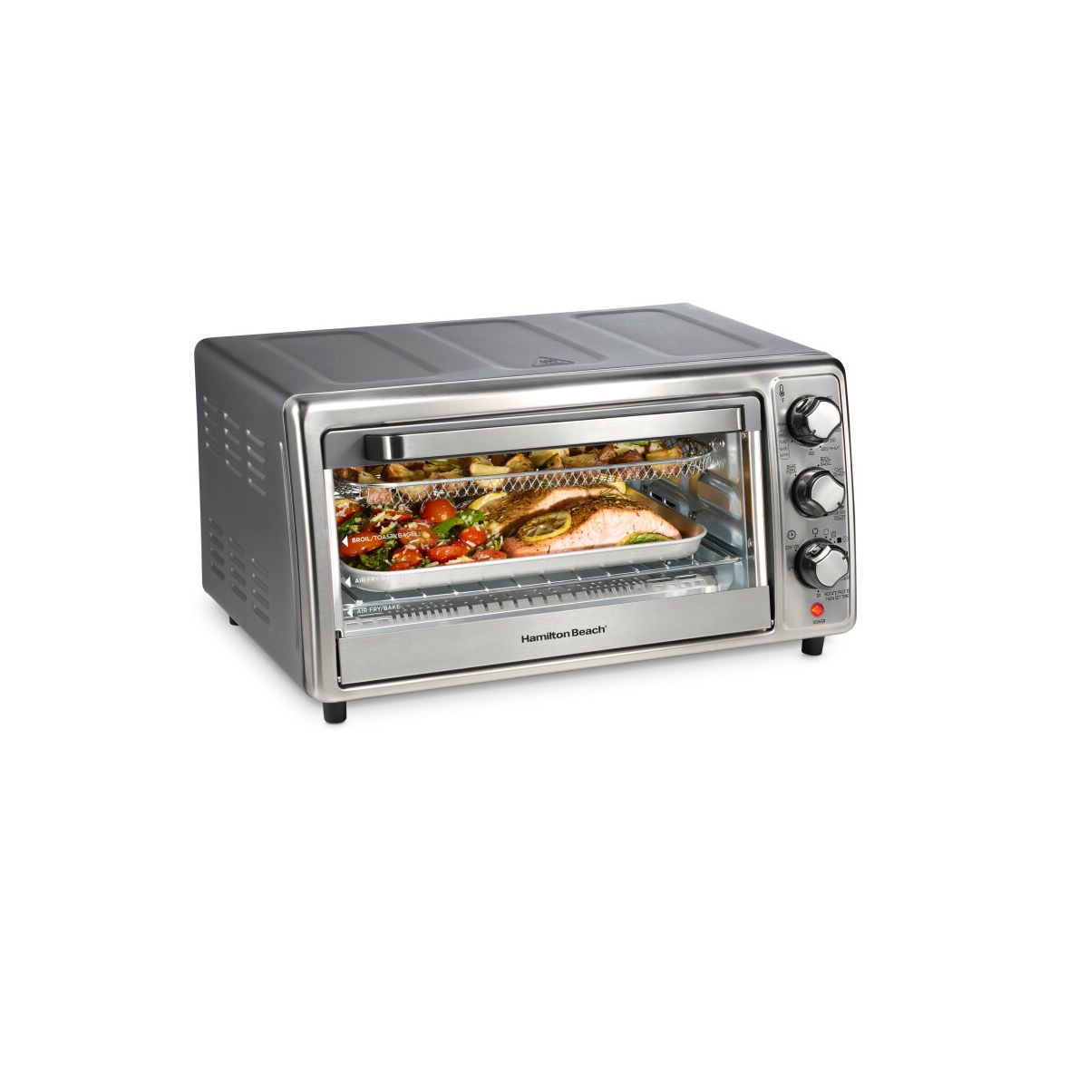 Hamilton Beach Sure-Crisp Air Fryer Toaster Oven Black - 31418