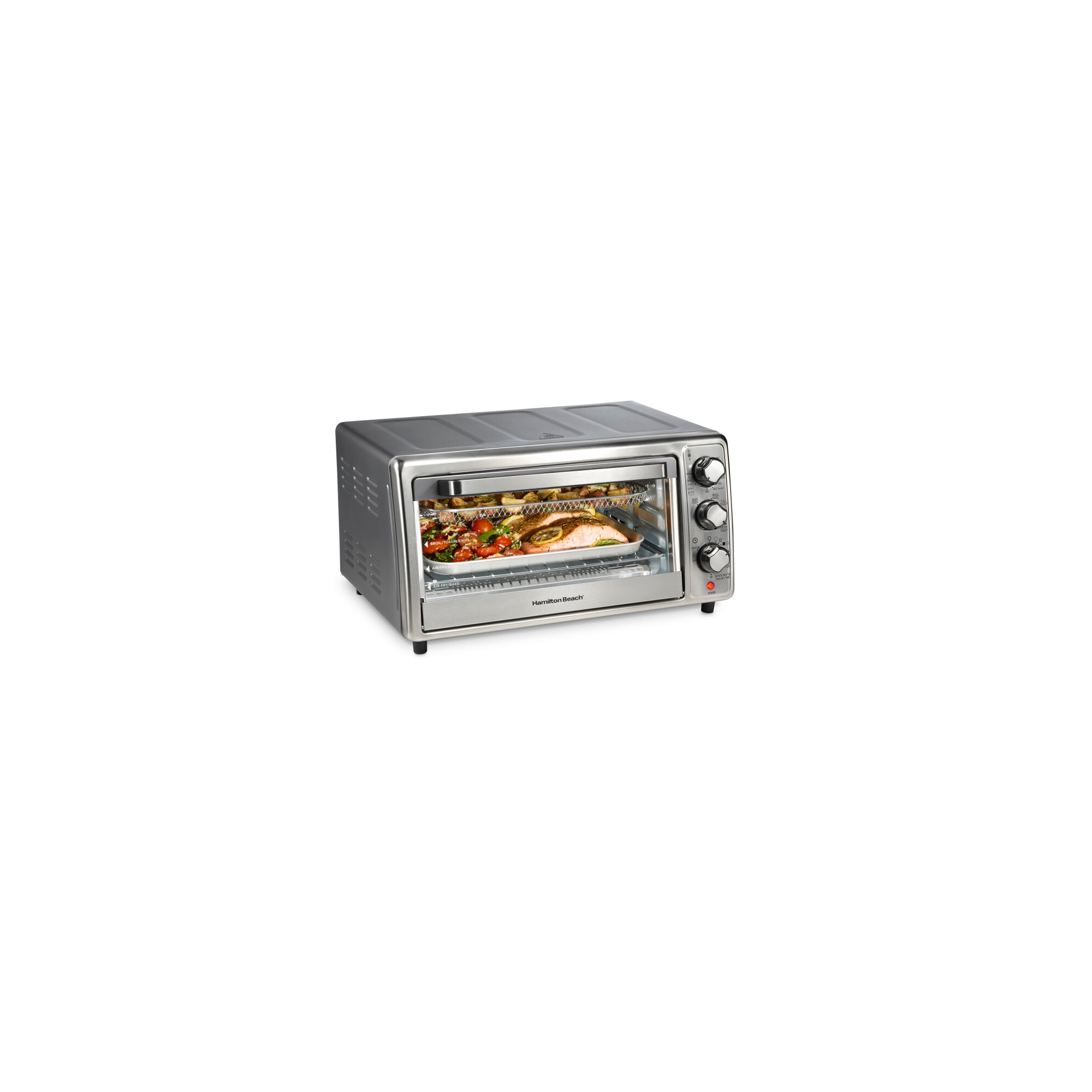 Hamilton Beach Sure-Crisp Air Fryer Toaster Oven Black - 31418