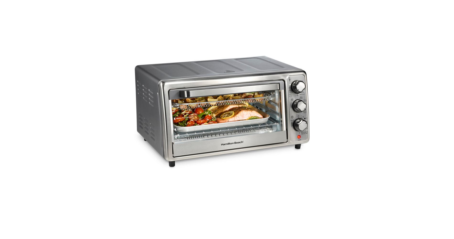 Hamilton Beach Sure-Crisp Air Fryer Toaster Oven Black - 31418