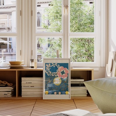 Black Oak 16x16 Picture Frame with Real Glass