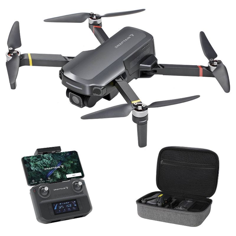 Snaptain P30 RC 4K Drone with Camera GPS - Gray, 5 of 12