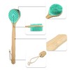 Unique Bargains Double Side Bath Brush 15.75" Length 1 Pc - 3 of 4