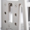 INFURNIC Ladders Toddler Tower Adjustable Height with Anti Slip Mat for Kitchen and Bathroom Use, Gray, 18.5"*18.5"*35.5" - 4 of 4