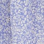 french blue ditsy floral