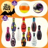 Joyfy Halloween Get-Together Party Supplies Foam Bowling Toys Set with 10 Pins & 2 Balls for Kids, Indoor Outdoor Fun Sports Games, Birthday Parties - 2 of 4
