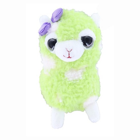 Kellytoy Cute and Cuddly 12 Inch Alpaca Plush Light Green