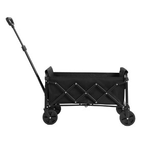 Lightweight Portable Heavy Duty Folding Beach Wagons with Wheels Large Capacity - 1 of 4