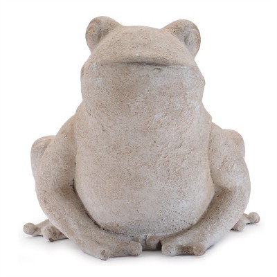 Resin Frog 6"H