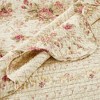 50"x60" Antique Rose Throw Blanket - Greenland Home Fashions - 2 of 3