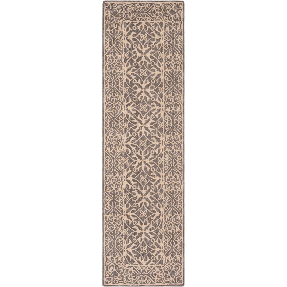  Runner Swirl Hooked Gray/Beige