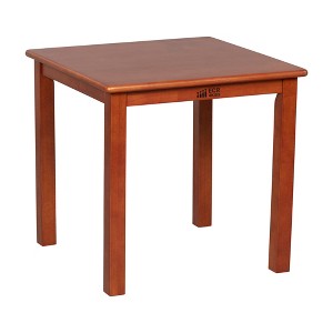 ECR4Kids 24in Square Hardwood Table with 22in Legs - 1 of 4
