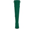 Allegra K Women's Stiletto Heels Back Bow Over the Knee Thigh High Sock Boots - 2 of 4