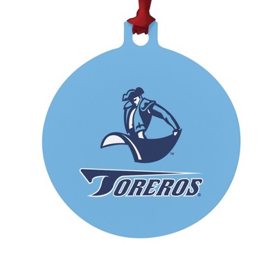 University of San Diego Toreros Aluminum Holiday Christmas Tree Ornament