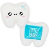 Squishable Tooth Fairy Flat Pillow Plush 5" Stuffed Toy, White and Blue, 1 Count - image 2 of 4