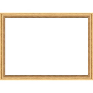Amanti Art Salon Scoop Gold Framed Dry Erase Magnetic Board - 1 of 4