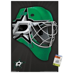 Trends International NHL Dallas Stars - Mask 16 Unframed Wall Poster Prints - 1 of 4