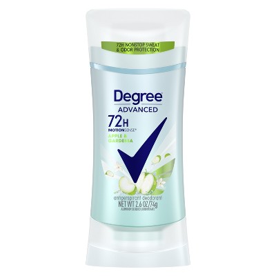 Degree Advanced Antiperspirant Deodorant Apple & Gardenia, 2.6 oz