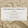 Cotton Quick-Dry Textured Towels - Great Bay Home. - 4 of 4