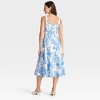 Women's Corset Midi A-Line Dress - A New Day™ - 2 of 3