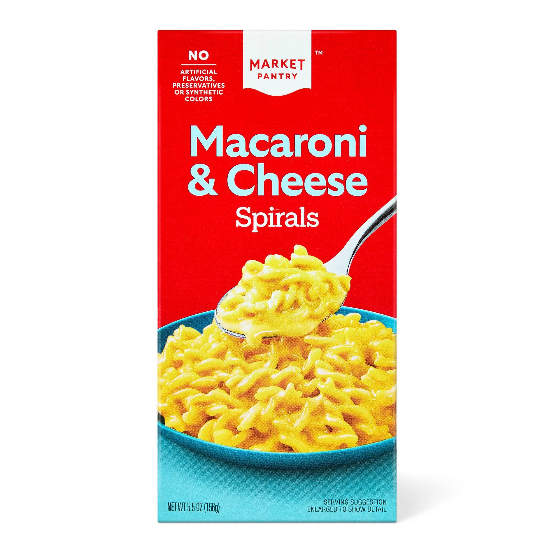 Macaroni and Cheese Spirals - 5.5oz - Market Pantry™