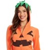 Womens Cute Pumpkin Halloween Costume Dress - Jack O Lantern Costume Dress Adult - 3 of 4