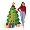 Beistle Christmas Tree Stand-Up, 5' 9" x 3' 8.75", (1/Box) Multicolored - 2 of 4